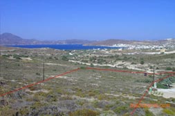 Milos island real estate - Plot Iremo