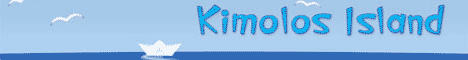 Kimolos island banner