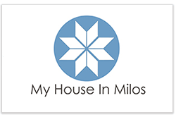 My house in Milos logo