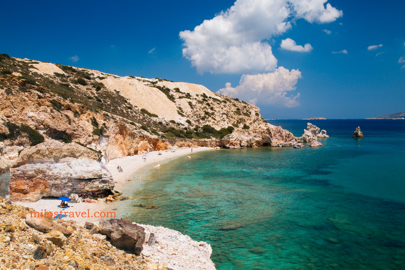 Le migliori spiagge di Milos, Kastanas Milos