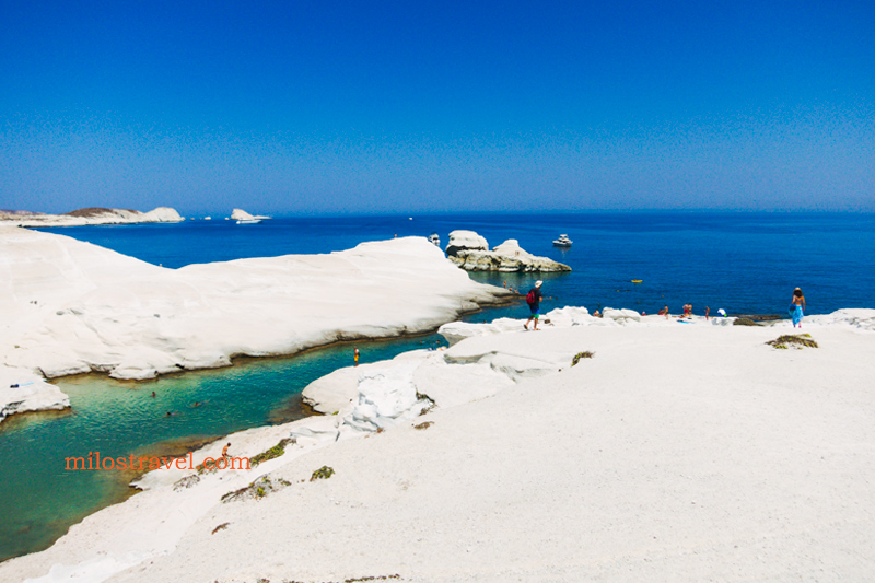 Le migliori spiagge di Milos, Sarakiniko Milos