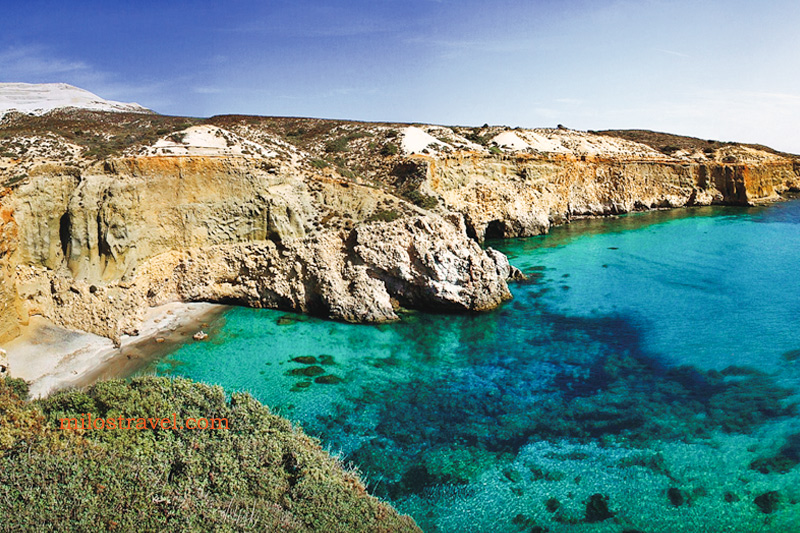 Le migliori spiagge di Milos, Tsigrado